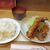 キッチン南海 - 料理写真:エビフライ&しょうが焼きライス　850円