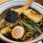 稲荷蕎麦　萬盛 - ランチメニュー…天ぷらそば1,130円