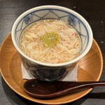 鮨 十兵衛 - 毛蟹茶碗蒸し