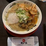 天下一品 - 牛すじキムチラーメン