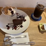 カフェふろーと - ケーキセット@800円