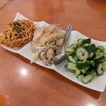 萬来亭 - 前菜3種盛り合せ