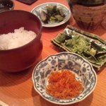 日本料理 たかむら - からすみ茶漬けのもと・・・。