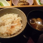 萌のとき - ご飯と赤だし