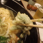 うどん屋 - 旬のふきのとう