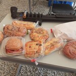 bakery uncle JAM - 今回の注文したパン達とアクティビティの道具