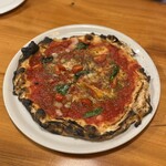 ピザダヴィンチトウキョウ - マリナーラ（国産ガーリック、アンチョビ）追加