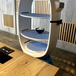 肉の青木商店 - １回目のご飯のおかわりを運んでくれました