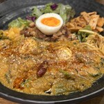 SPICY CURRY 魯珈 - 「濃厚！アサリとうずらの極坦々咖哩」