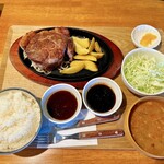 ローストポーク わん 大田原店 - 鉄板ローストポークソテー定食（税込2,200円）