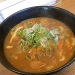 まる藤 - 2014.04.26牛すじカレーうどん