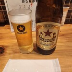 やきとんま～ちゃん - 2024/09/03サッポロラガー中瓶(770円)