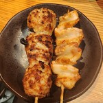 やきとんま～ちゃん - 2024/09/03つくね(シオ)(308円)、なんこつ(シオ)(220円)