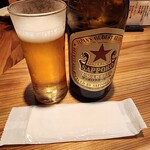 やきとんま～ちゃん - サッポロラガー中瓶(770円)