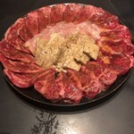 焼肉ホルモン 風土. - 塩の盛り合わせ焼肉