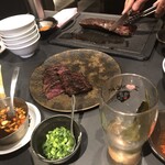 焼肉ホルモン 風土. - ハラミブロック