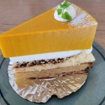 をかし東城 - かぼちゃのプリンタルト