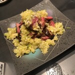 焼肉ホルモン 風土. - 低温調理ザク切り牛タン塩ネギまみれ