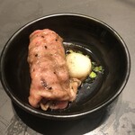 焼肉ホルモン 風土. - おろしポン酢でサッパリ