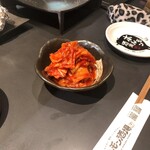 焼肉ホルモン 風土. - キムチは最後まで口直しに大活躍