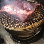 焼肉ホルモン 風土. - ハラミの塊