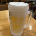 たかい - ジョッキがキンキンに凍り付いた生