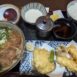 手打ち麺処 とみや - 信州開田そばのセット