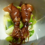 蛍烏賊が乗っています