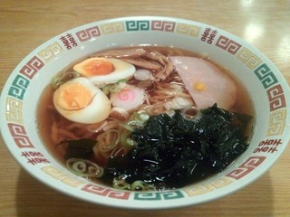 志奈乃 - 東京ラーメン￥500（ ’14.04）