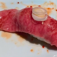 華火 錦店 - 牛肉寿司