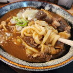 かりん亭 - ぼっかけカレーうどん～☆