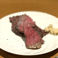 スカイグリルブッフェGOCOCU - ブラックアンガス牛のローストビーフ。