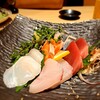 和食 鮨 日本酒 銀波 - ⚫本日のお造り5品盛り合わせ