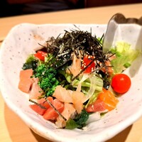 和食 鮨 日本酒 銀波 銀座店 - ⚫海鮮サラダ