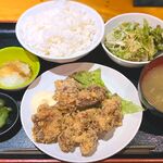 タカカラ - (ﾗﾝﾁ) からーげ定食￥800　2024.10.17