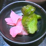 タカカラ - (ﾗﾝﾁ) 漬物　2024.10.17