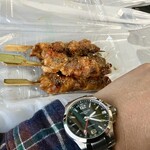 鳥づくし 鳥芳 西宮阪急店 - 左腕のお供と