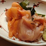 すしやのたい悟 - 赤貝刺身