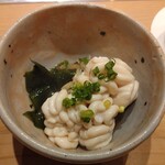 すしやのたい悟 - 鱈の白子ポン酢