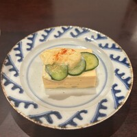 ざくろ 銀座店 - アスパラ豆腐