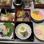 吉宗 - 法事用の仕出し（R4年の母の初盆法要）茶碗蒸しと蒸し寿司はミニサイズになってます