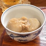 桶家乃隠居 - 里芋(京･網野)鶏ミンチくずあん