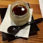本家鮪屋 伊豆高原本店 - 食後のデザートでプリン
