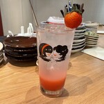 渋谷 ぴーくる - いちごサワー　740円