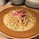 渋谷 ぴーくる - ポルチーニとクリーム　1280円