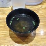 幸運豚人 - 低温調理極厚ポークジンジャー300ｇ（大盛）1,200円（ご飯・スープ、１回おかわり無料）