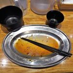 幸運豚人 - 低温調理極厚ポークジンジャー300ｇ（大盛）1,200円（ご飯・スープ、１回おかわり無料）