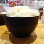 幸運豚人 - 低温調理極厚ポークジンジャー300ｇ（大盛）1,200円（ご飯・スープ、１回おかわり無料）