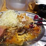 幸運豚人 - 低温調理極厚ポークジンジャー300ｇ（大盛）1,200円（ご飯・スープ、１回おかわり無料）