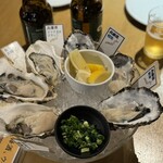 北本の貝や。 - 本日の生牡蠣６種盛合せ　2,530円